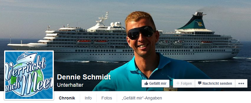 Screenshot: Facebook-Profil Dennie Schmidt