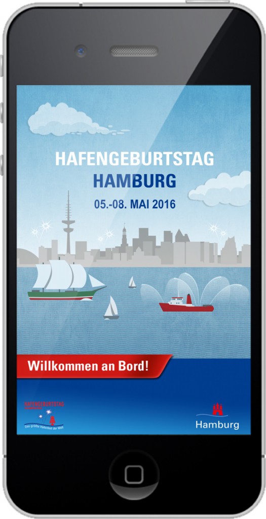 App zum 827. HAFENGEBURTSTAG HAMBURG