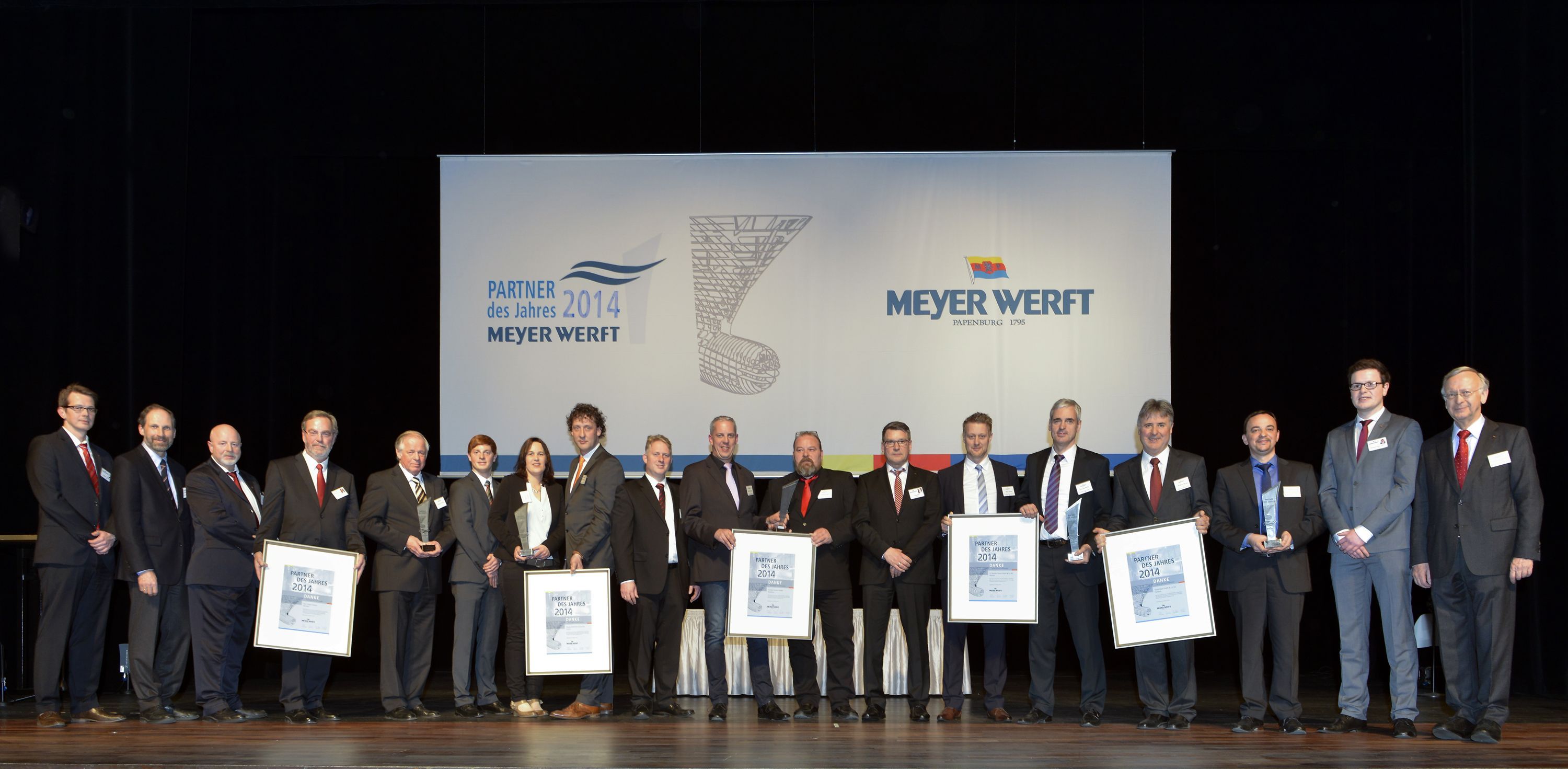 Papenburg: Meyer Werft Ehrt Partner Des Jahres 2014