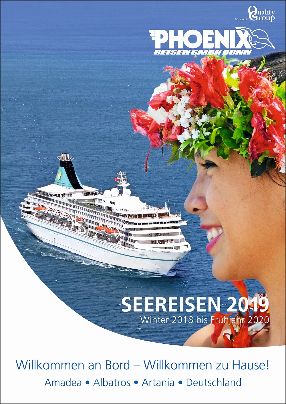 Phoenix Reisen Kreuzfahrtkatalog “Seereisen 2019” ab